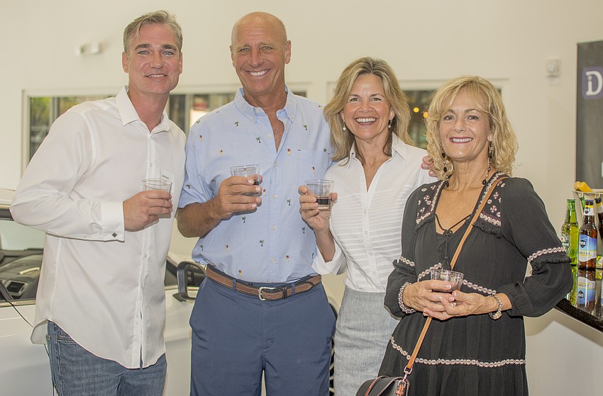 Michael Crabb, John Auer, Sheila Auer and Lynn Neher