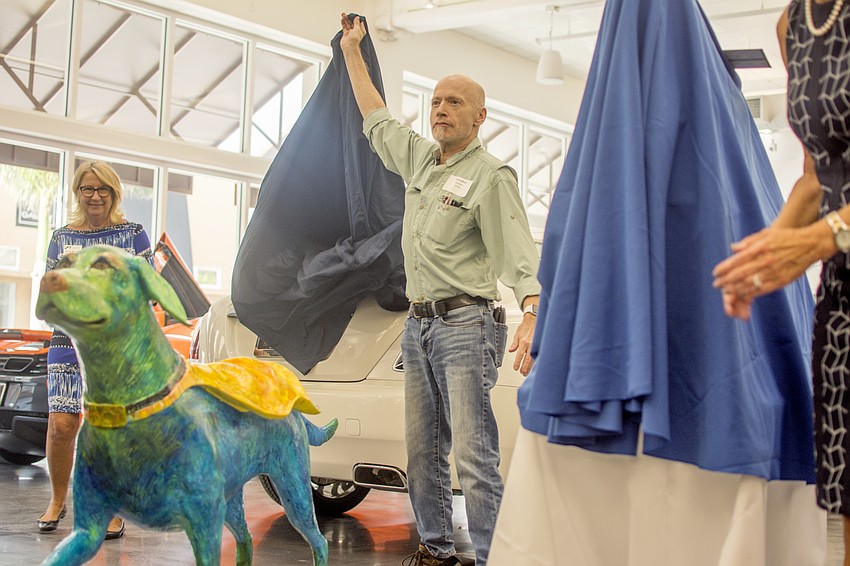 Artist Jonathan Herbert reveals the superhero he designed for Friends of Southeastern Guide Dogs.