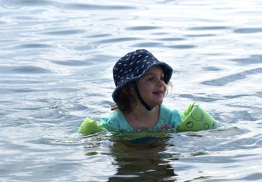 Campers and their parents and guardians took to Sarasota Bay on July 20 to search for marine life.