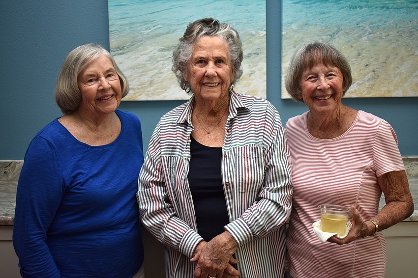 Patsy McLaughlin, Pat Johnson, Clarice Schetter