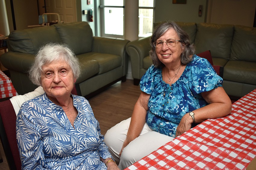 Linda Brill and Emily Dablo