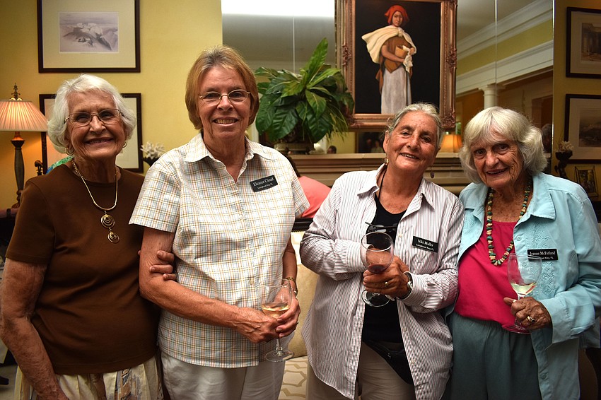 Marg Aubry, Eleanor Cloud, Niki Muller and Jeanna McFarland