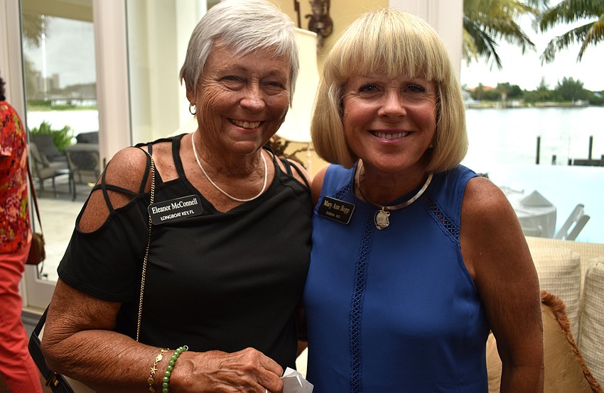 Eleanor McConnell and Mary Ann Bopp