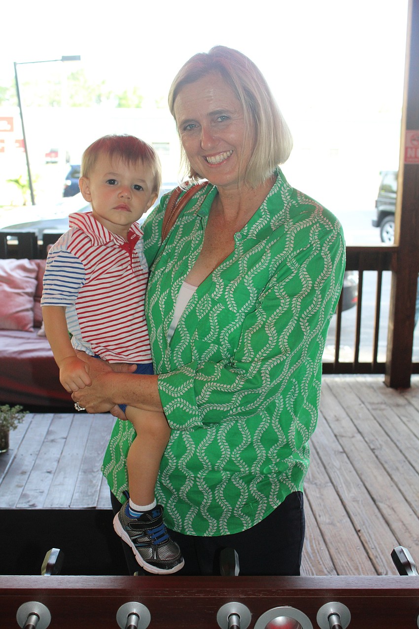 Myakka City's Alexander Lockhart and Jenifer Schembri support the event.