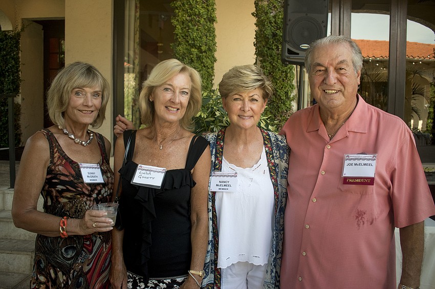 Sunny McGrath, Linda Gillot and Nancy and Joe McElmeel