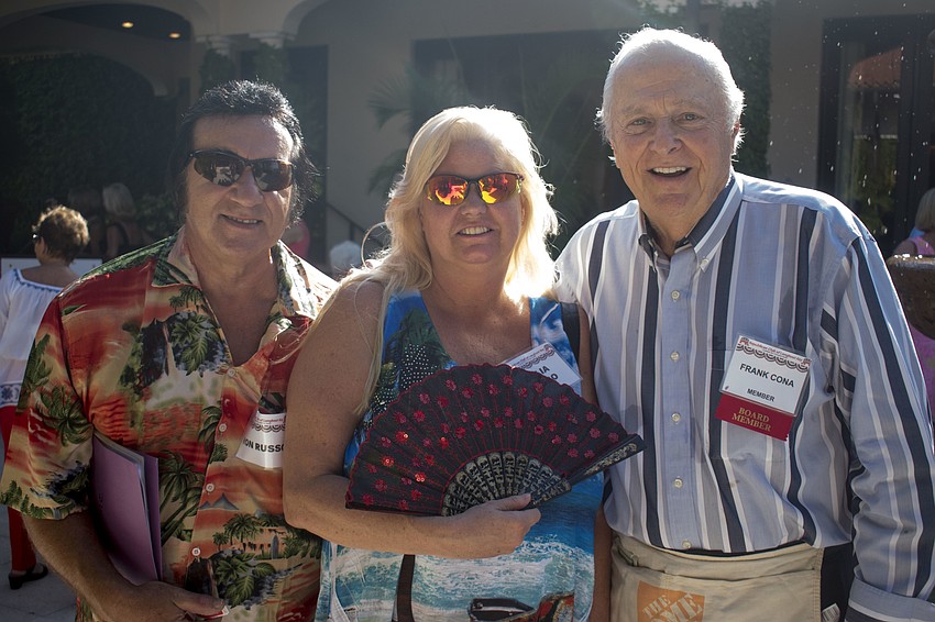 Ron and Delia Russo and Frank Cona