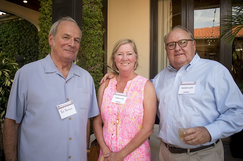 Ted Parker and Linda and Roger Lutz