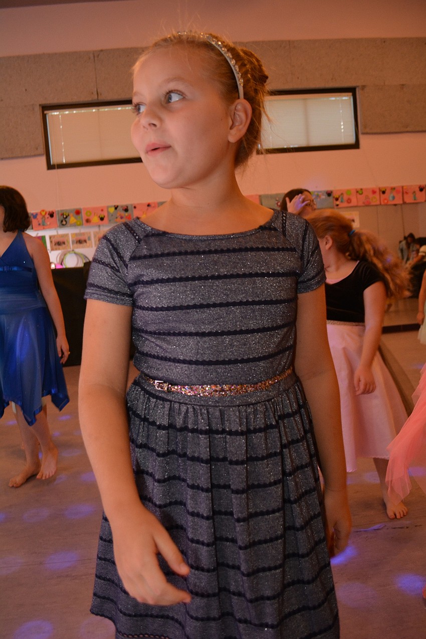 Gabben Sniffen performs to  a song from 