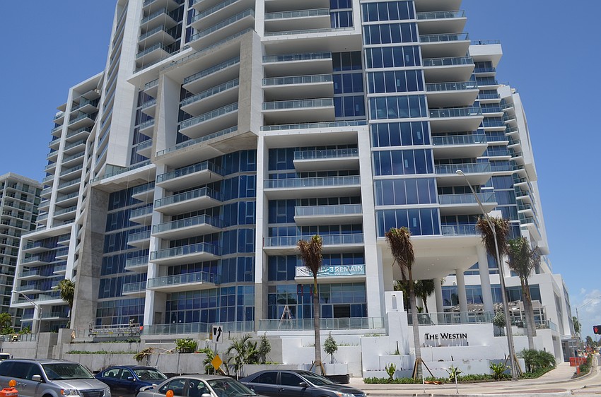 The 18-story, 255-room Westin will have a grand opening in September.