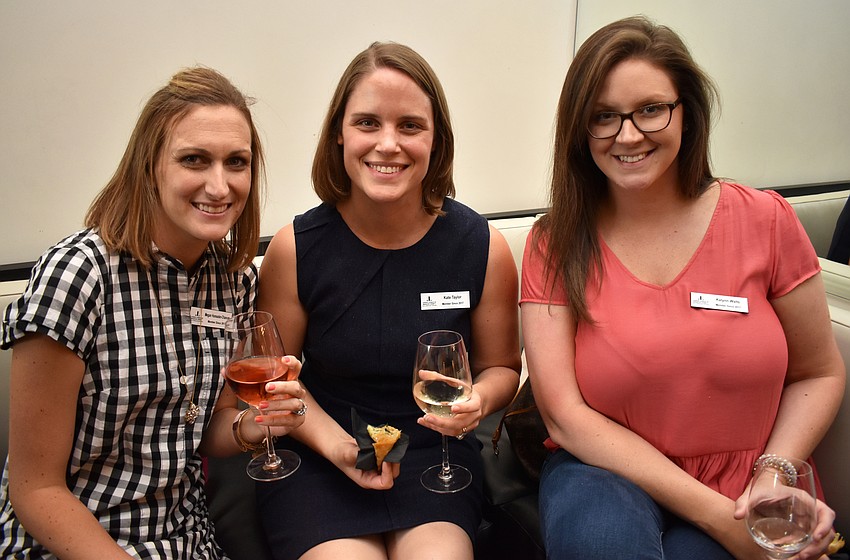 Megan Hunsader-Chancey, Kate Taylor and Kalynn Walts