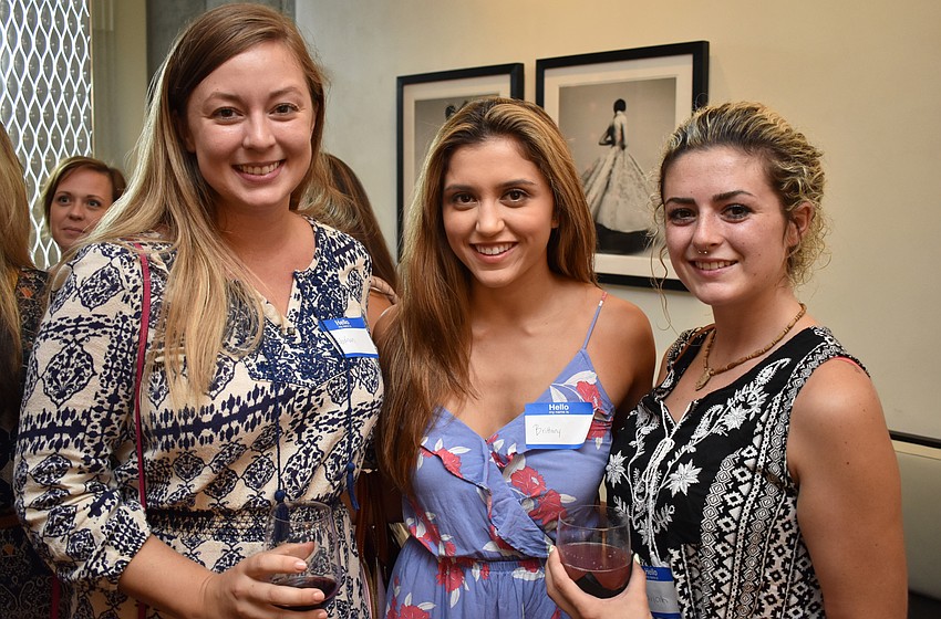 Madison Easterling, Brittany Lakhani and Mariah Martin