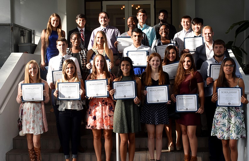 This year, the Kiwanis Club of Longboat Key awarded 33 student scholarships between $1,500 and $2,000. In total, $63,000 was awarded.