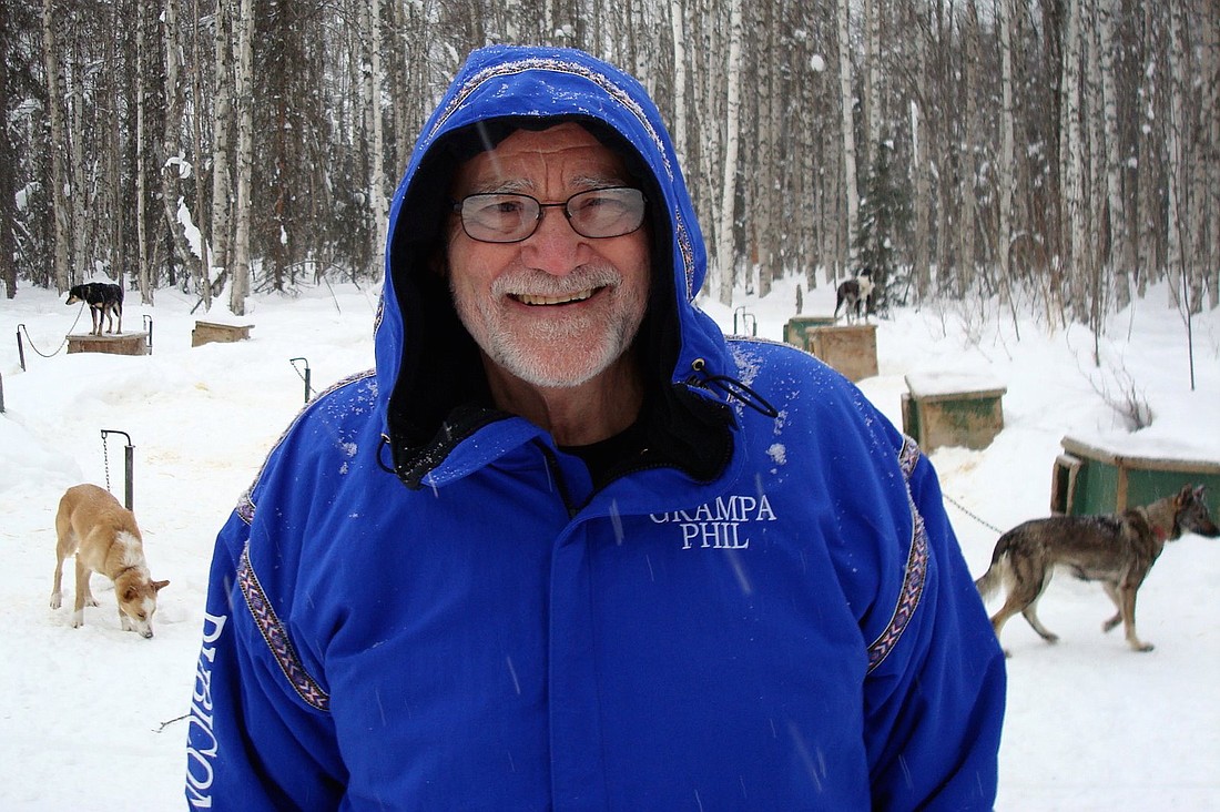 Phil Cady has been a member of the Pee Team for the last 20 years at the Iditarod. He spends the whole month of March in Alaska. Courtesy photo