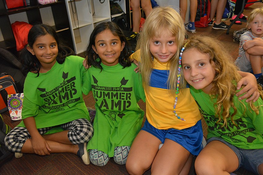 Hannah and Maarya Harianawalla, Sophia Murphy and Mira Norton couldn't say enough about their visit to Mote Marine Laboratory.