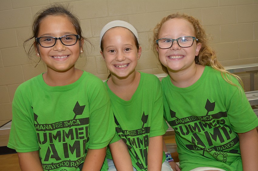 East County's Gabby Zevallos enjoys time with friends Sydney and Jordyn Seacat, of GreyHawk Landing.