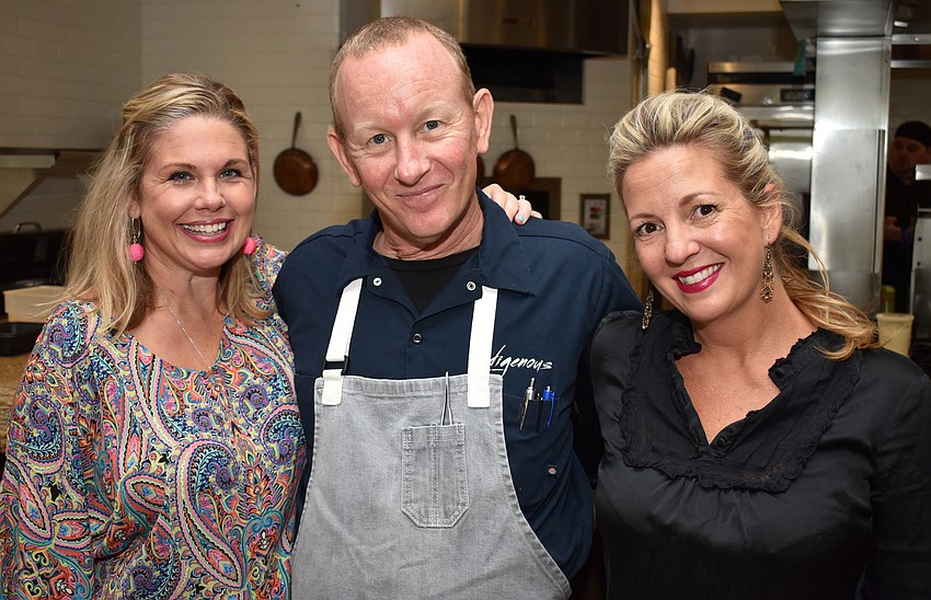 Organizers Tracy Freeman, Steve Phelps and Nikki Logan-Curran