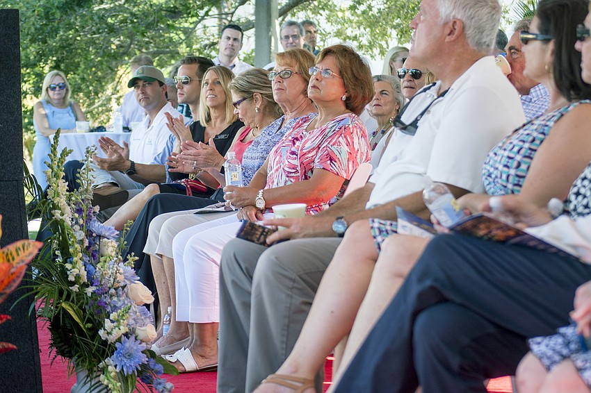 Investors, stakeholders and city staff gathered for the ground breaking of the The Mark.