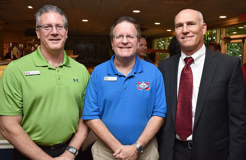 Pete Farley, Steve Devitt and Kevin Daut