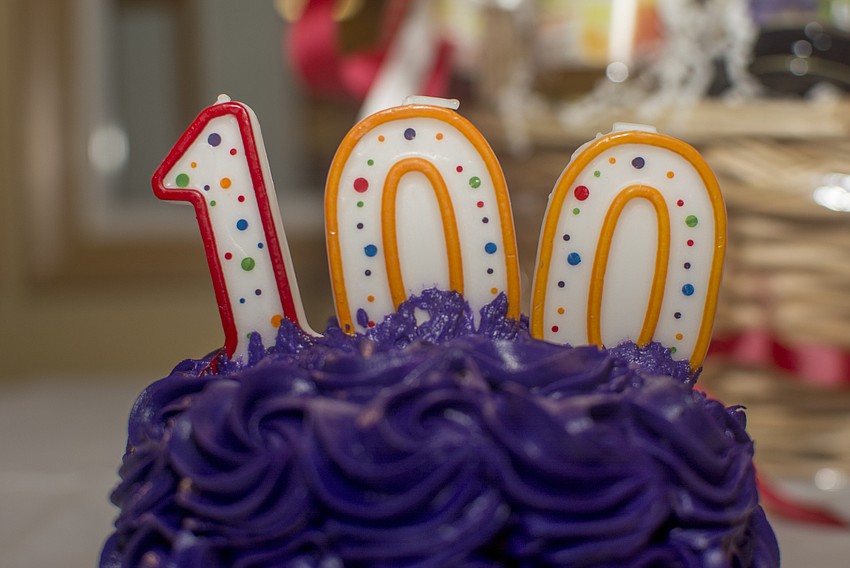 The Pines of Sarasota honored 12 of its residents who are 100 years old or greater.