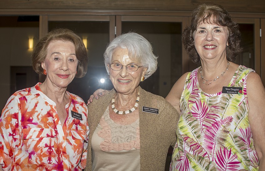 Pat Knott, Ginny Dreher and Vera Dragisic