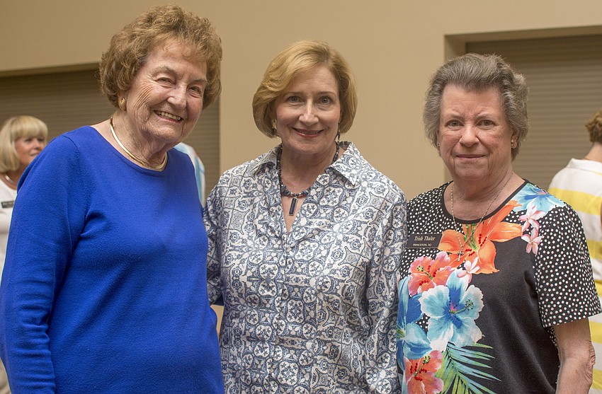 Ruth Strauss, Diana Neely and Trish Thaler