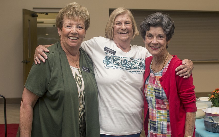 Judy Strauss, Jean Buckley and Cheryl Fraser