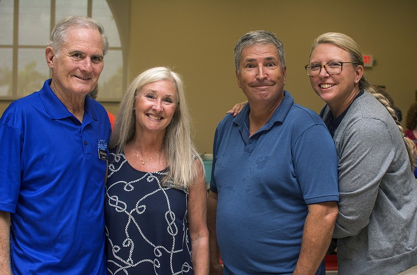 Rob and Karen Jennings, Fred Lugano and Laura Pastuszek