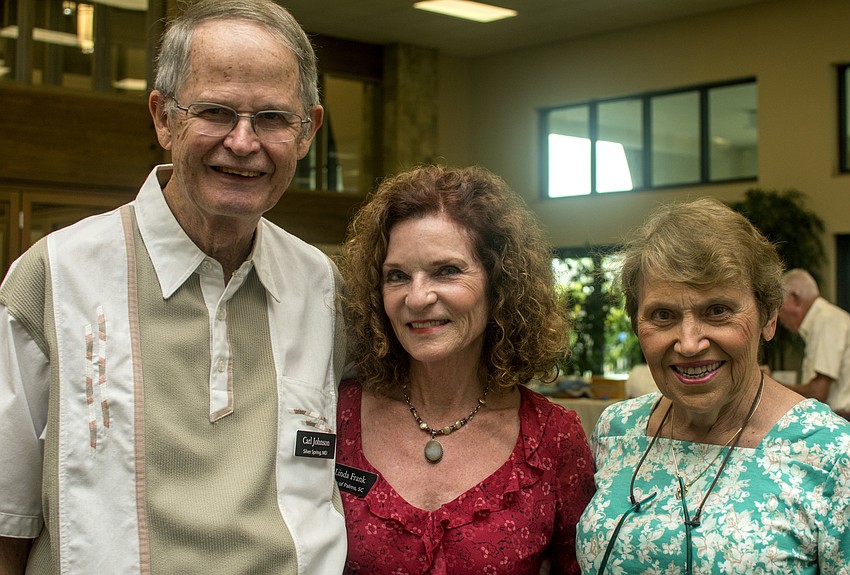 Carl Johnson, Linda Frank and Susan Johnson
