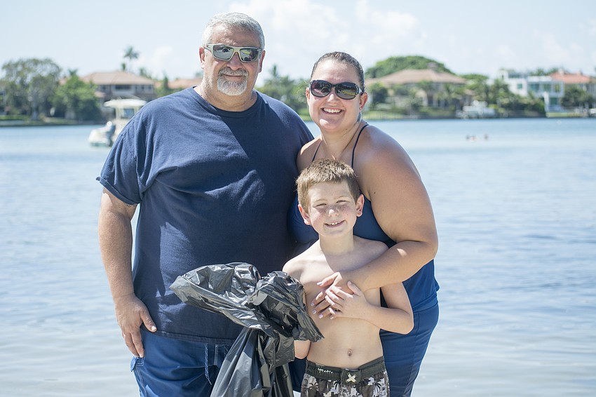 Mike, Cori and Finnley Petrilla