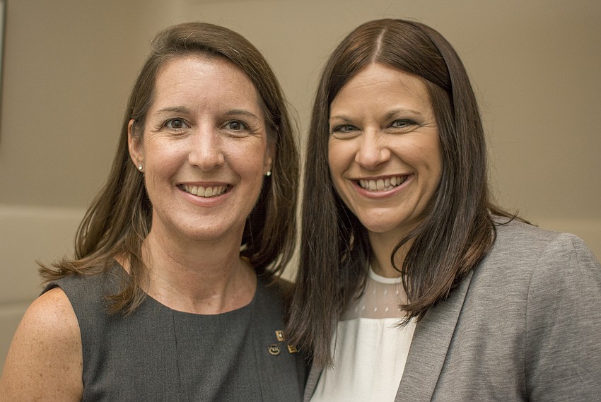 Terri Behling and Alyson Lundell