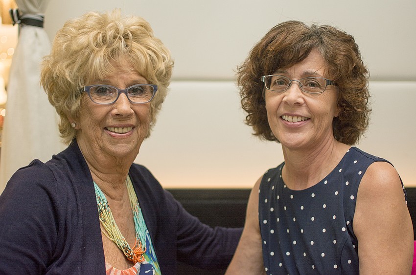 Laura Haw and Carol Schoff