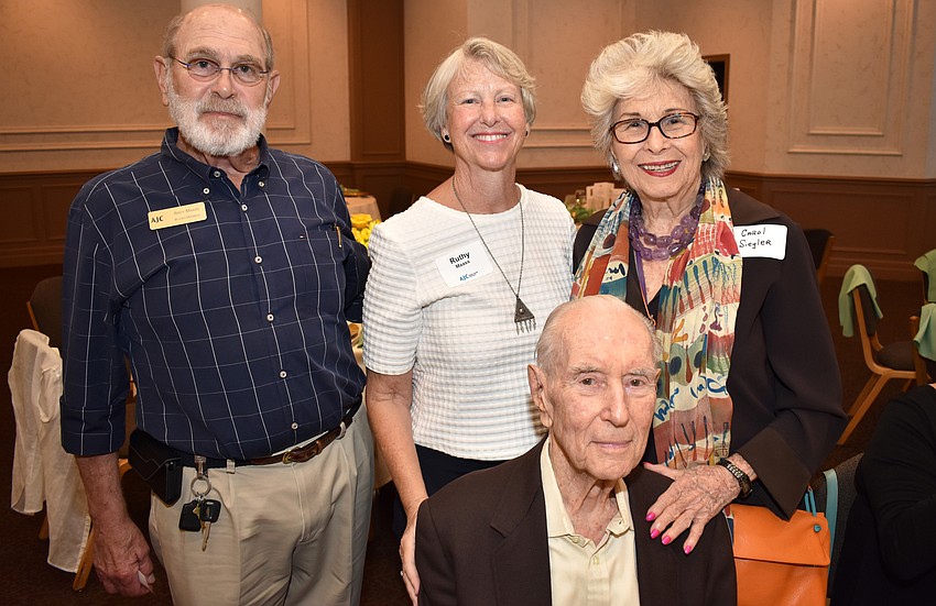 Andy and Ruthy Maass with Mort and Carol Siegler