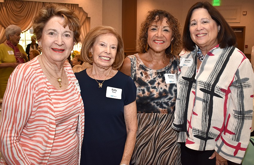 Sharon Schrieber, Sally Ross, Ronnie Riceberg and Marsha Eisenberg