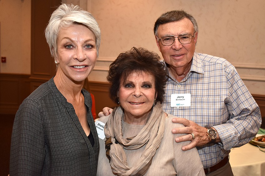 Deb Haspel with Sheila and Jerry Birnbaum