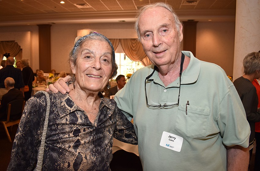 Carol Bernhard and Jerry Cohn