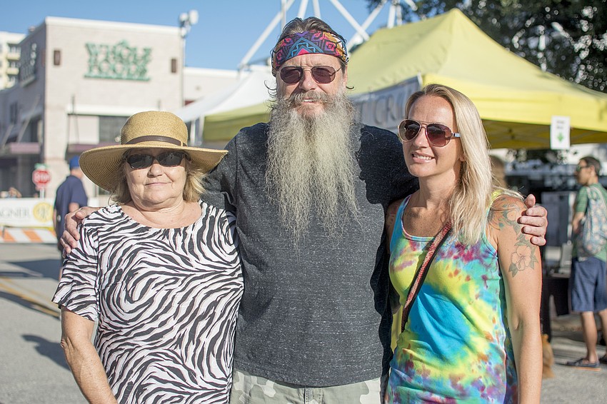 Donna Hedges, Kevin Jeffers and Cody Jeffers