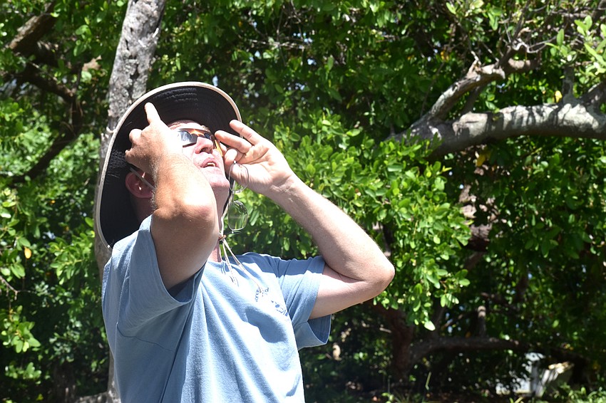 Tom Roberts takes in the cosmic sight.