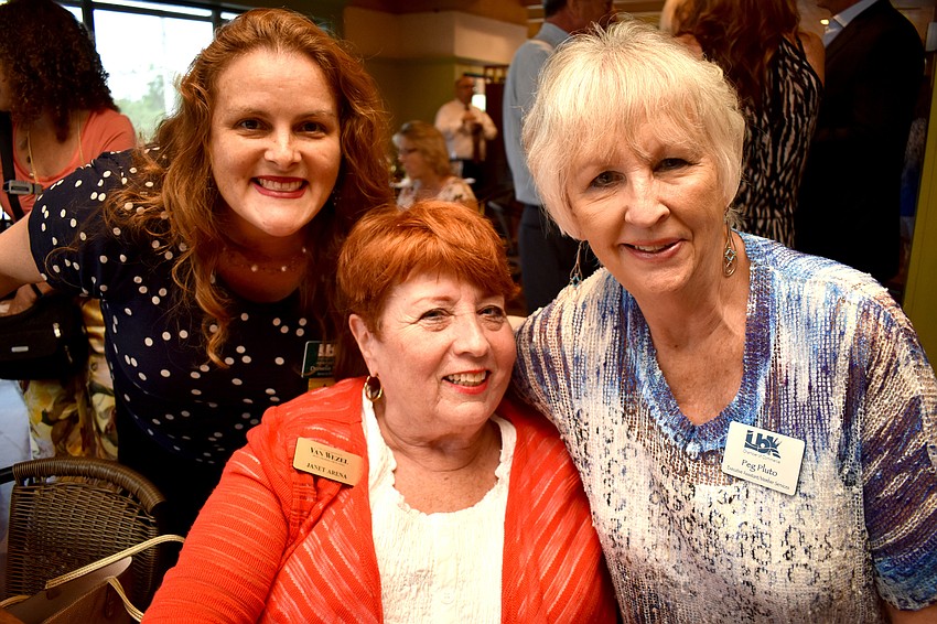 Danielle Pollak, Janet Arena and Peg Pluto