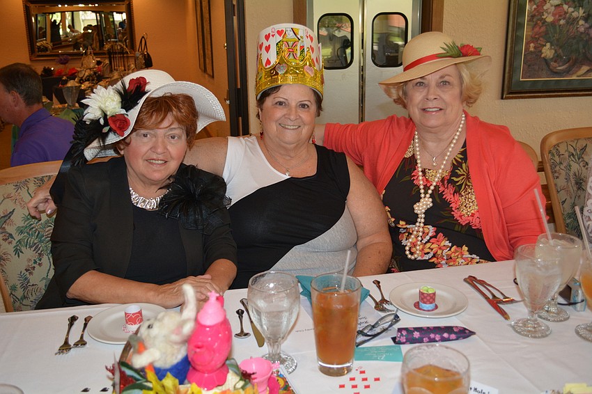 Nancy Schneider, Kathryn Coyle and Evelyn Cost all attend for the third year in a row.