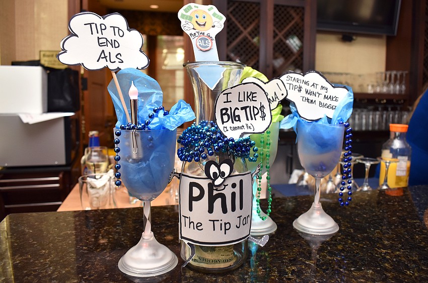 Guests were encouraged to tip their celebrity bartenders well because the money went back to A Life Story Foundation during Celebrity Bartender Challenge: “Cocktails & Dreams” on Aug. 25 at The Lake Club Grande Clubhouse.