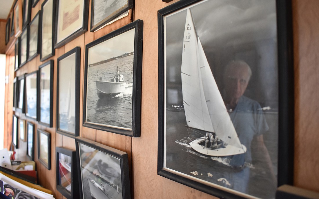 Almost every major milestone in George Luzier&#39;s life has to do with boating, from the academy he chose to attend after high school to how he met his wife. Photo by Niki Kottmann