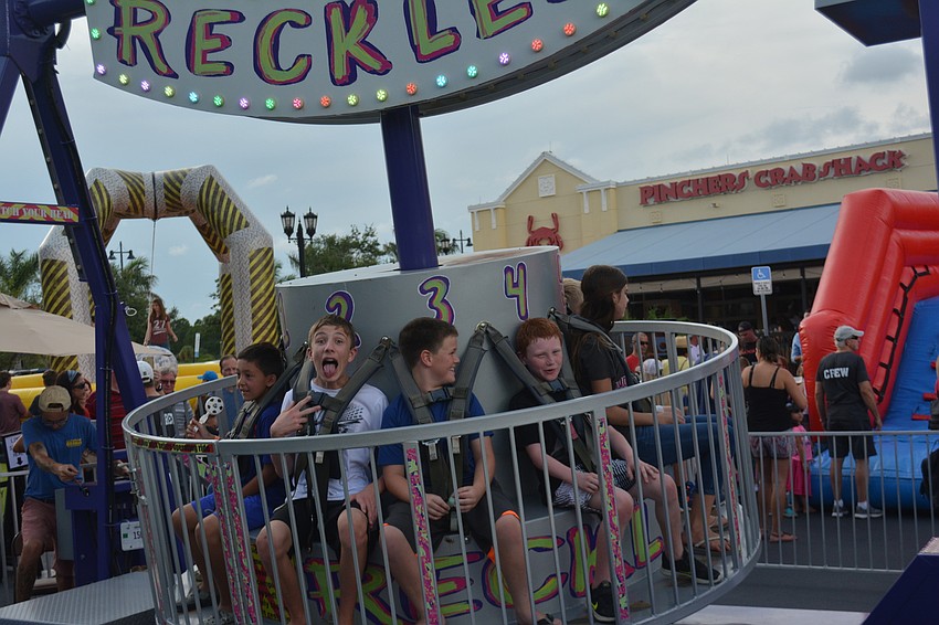 Music on Main proved to be the perfect place for children to get Reckless.