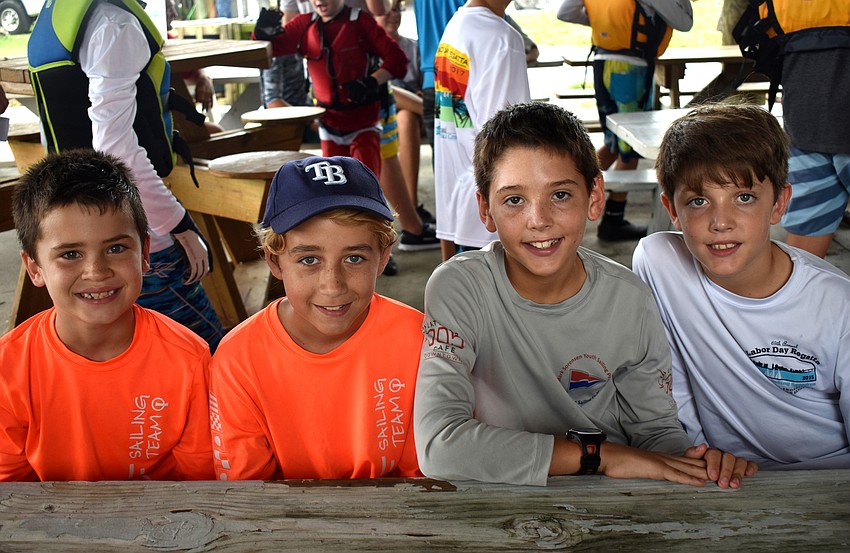 Quinn Molesky, Brody Hausman, James Freund and Max Freund