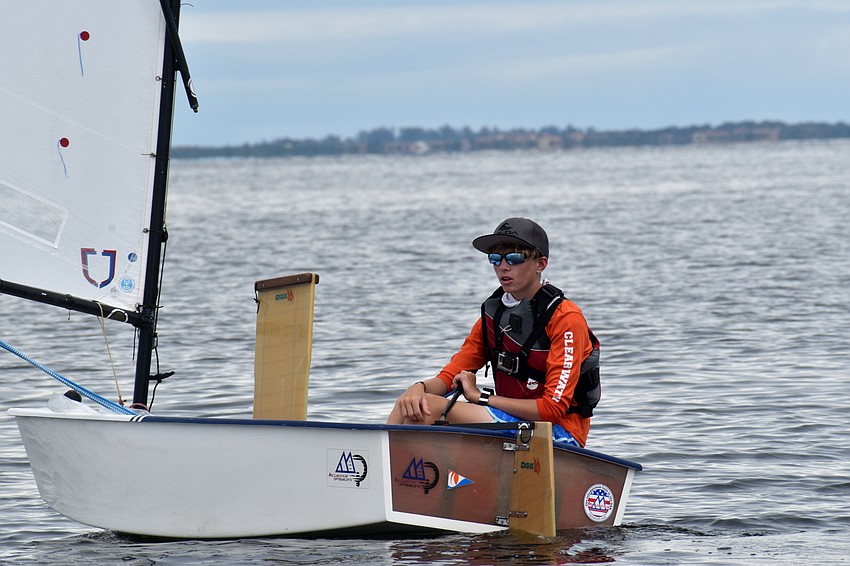 Sailing participants came from surrounding areas such as Venice and Clearwater.