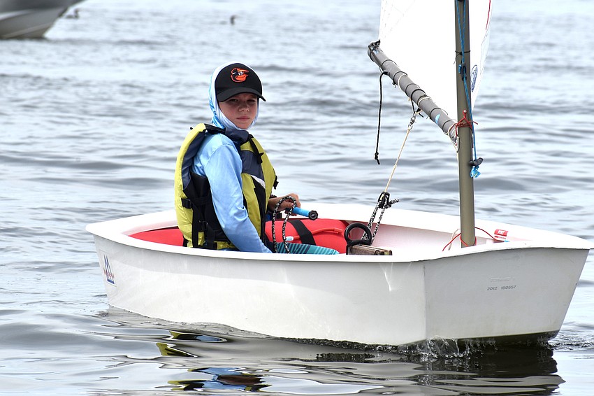Sailing participants came from surrounding areas such as Venice and Clearwater.