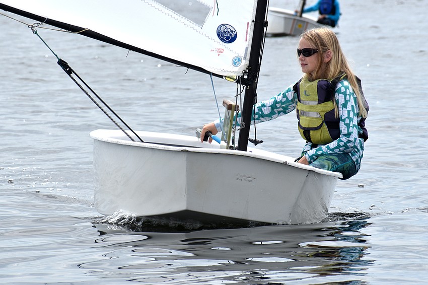 Sailing participants came from surrounding areas such as Venice and Clearwater.