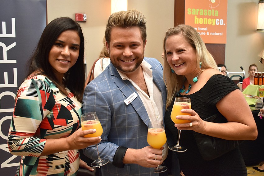 Carly Suchanek, John Woodcox and Jamie Black