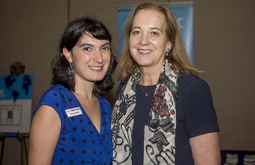 Hermione Gilpin and Ann Logan