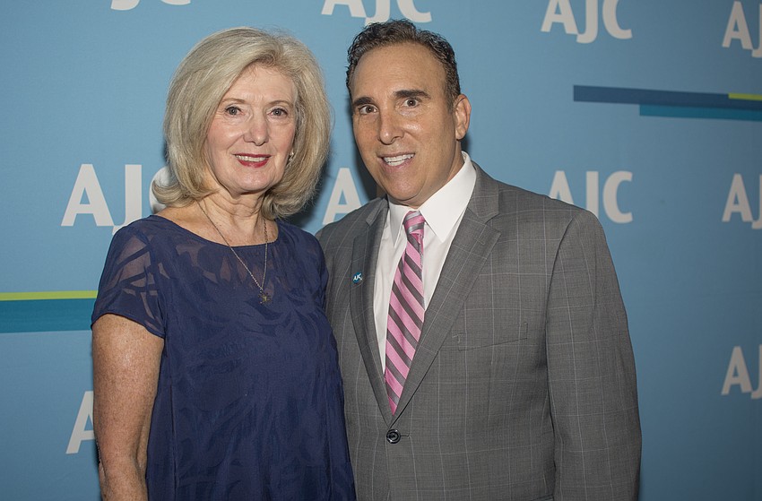 AJC Regional President Anne Virag and Regional Director Brian Lipton