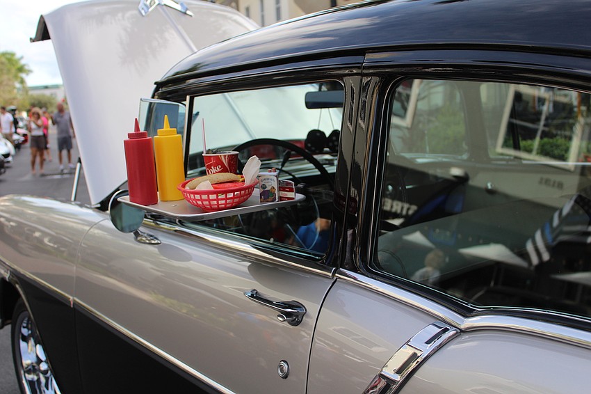 A 1956 Chevy 210  at the 